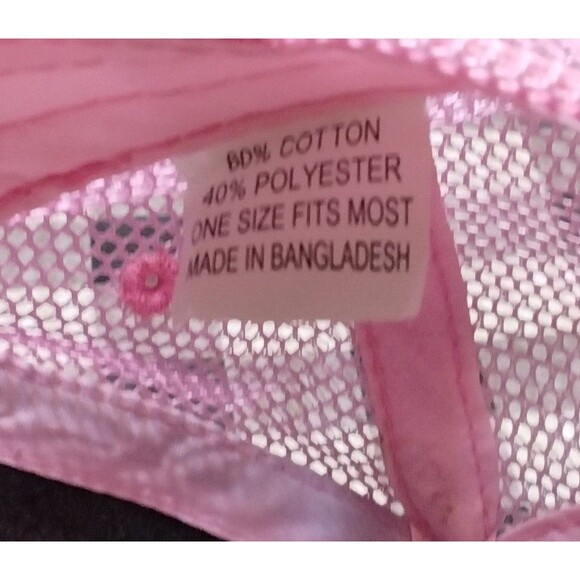 DUCK COMMANDER CAMOUFLAGE PINK MESH CAP HAT DUCK DYNASTY WOMENS LADIES SNAPBACK - Picture 10 of 16